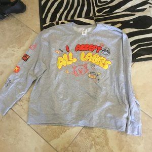 Disney shoppe sweatshirt size 2xl New